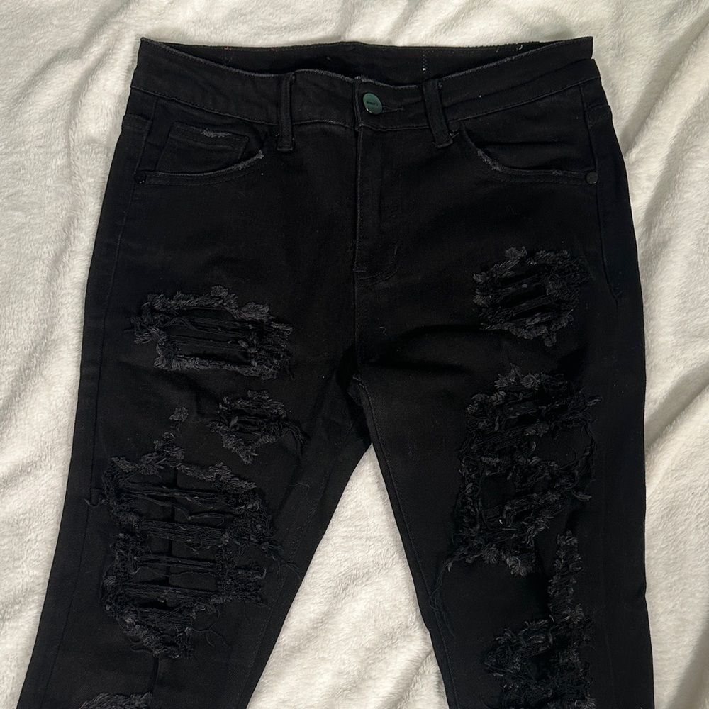 Pheelings Distressed Black Men’s Flare Stacked Jeans! Size 30